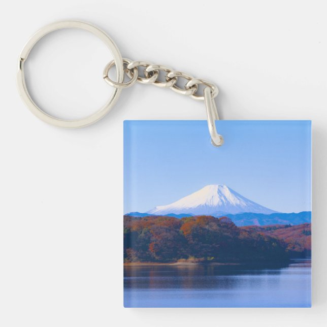 Mt. Fuji Japan Keychain (Front)