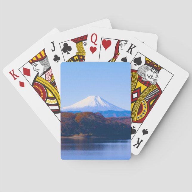 Mt. Fuji Japan Poker Cards (Back)