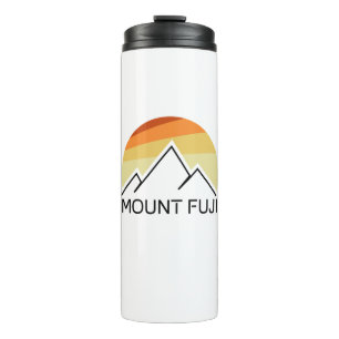 Mt. Fuji Japan Retro Thermal Tumbler