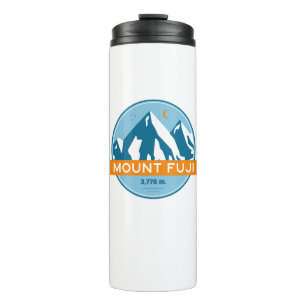 Mt. Fuji Japan Stars Moon Thermal Tumbler