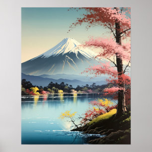 Mt. Fuji Japanese Art Print Poster