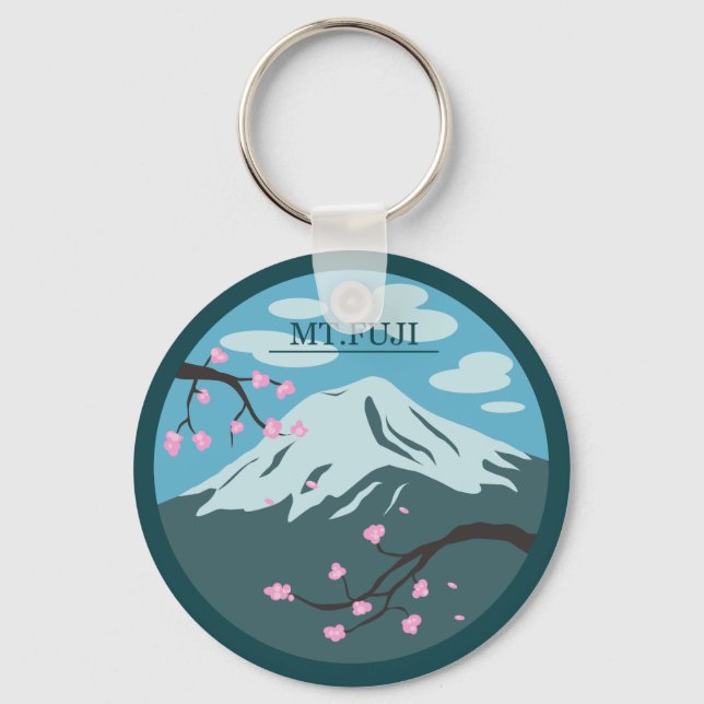Mt. Fuji Keychain (Front)