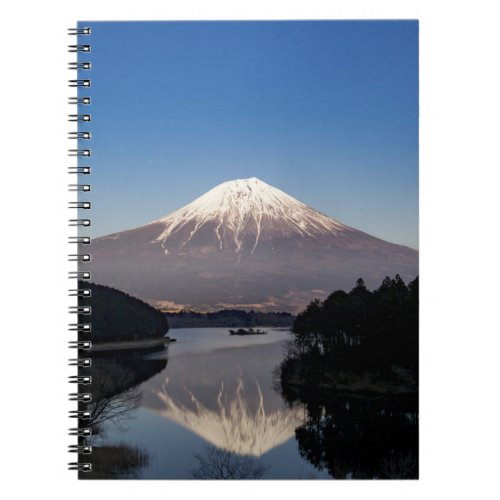 Mt Fuji Lake Reflection Notebook