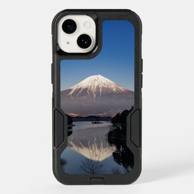 Mt Fuji Lake Reflection Photo Otterbox iPhone Case (Back)