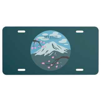 Mt. Fuji License Plate