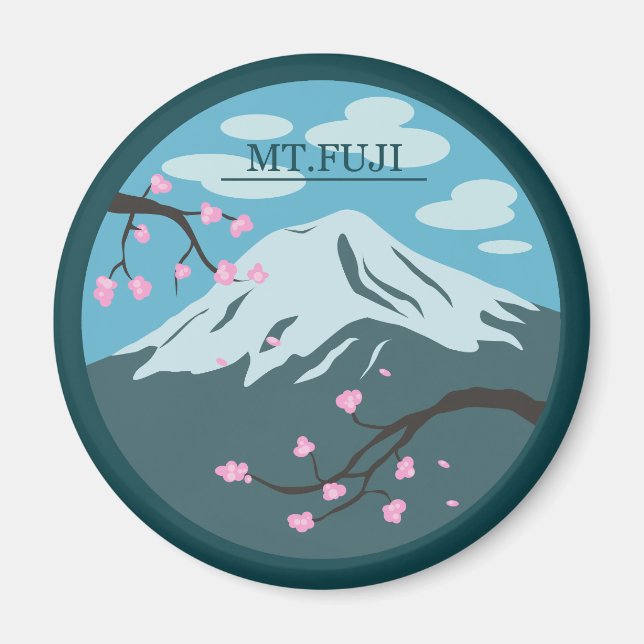 Mt. Fuji Magnet (Front)