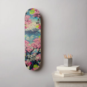 Mt.FUJI&SAKURA Skateboard Art – Japanese Spirit