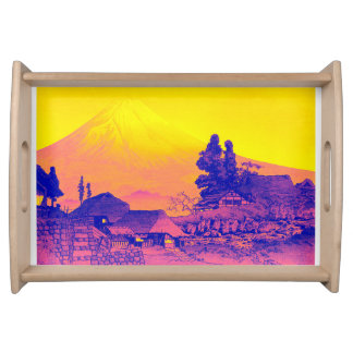 Mt Fuji Serving Tray