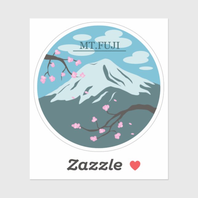 Mt. Fuji Sticker (Sheet)