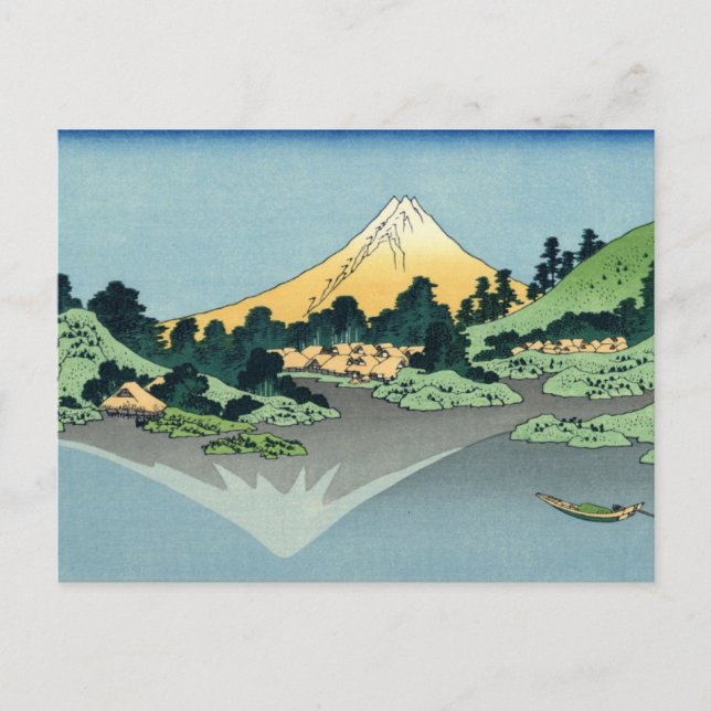 Mt. Fuji view 25 Postcard (Front)