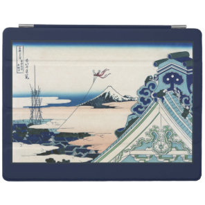 Mt. Fuji Vista of Honganji Temple Japanese Woodcut iPad Smart Cover