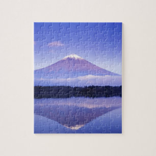 Mt. Fuji with Lenticular Cloud, Motosu Lake, Jigsaw Puzzle