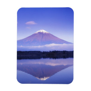 Mt. Fuji with Lenticular Cloud, Motosu Lake, Magnet