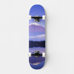 Mt. Fuji with Lenticular Cloud, Motosu Lake, Skateboard Deck