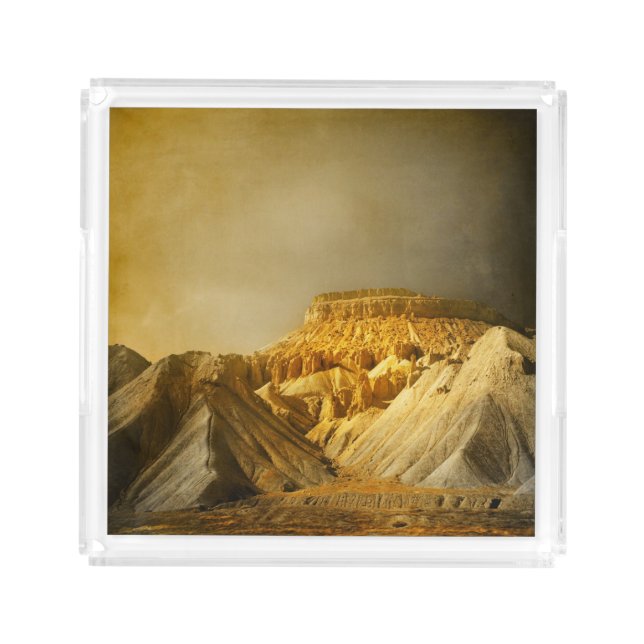 Mt. Garfield Acrylic Tray (Front)