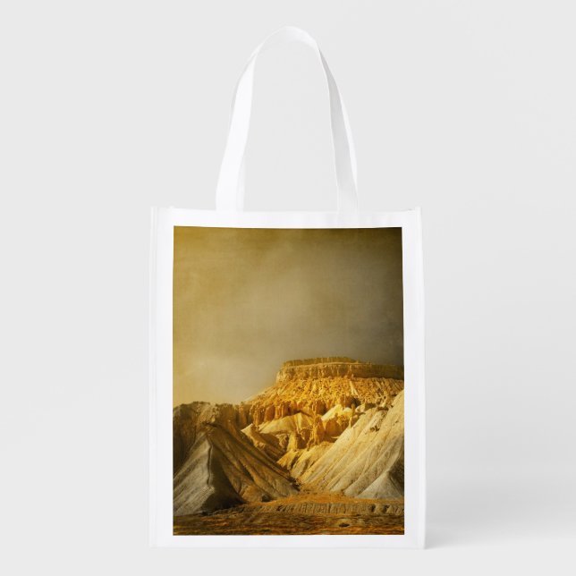 Mt. Garfield Grocery Bag (Front)
