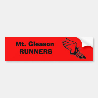 Mt. Gleason RUNNERS Bumper Sticker