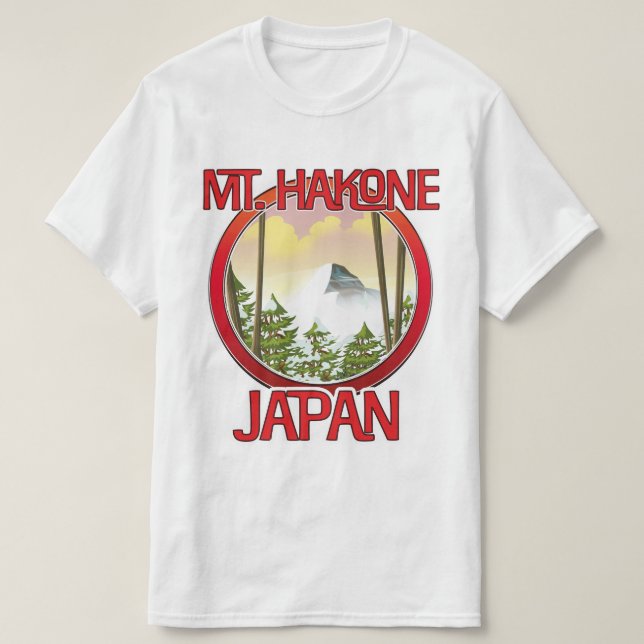Mt. Hakone Japan T-Shirt (Design Front)