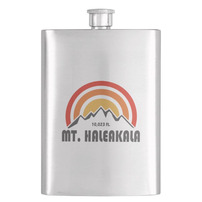 Mt. Haleakala Flask (Front)
