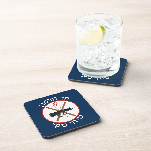 Mt. Hermon Ski Patrol Beverage Coaster (Right Side)