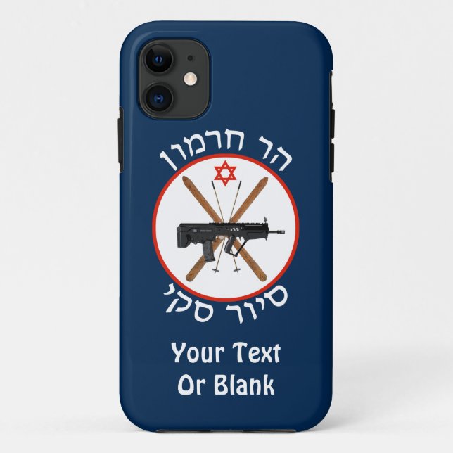 Mt. Hermon Ski Patrol Case-Mate iPhone Case (Back)