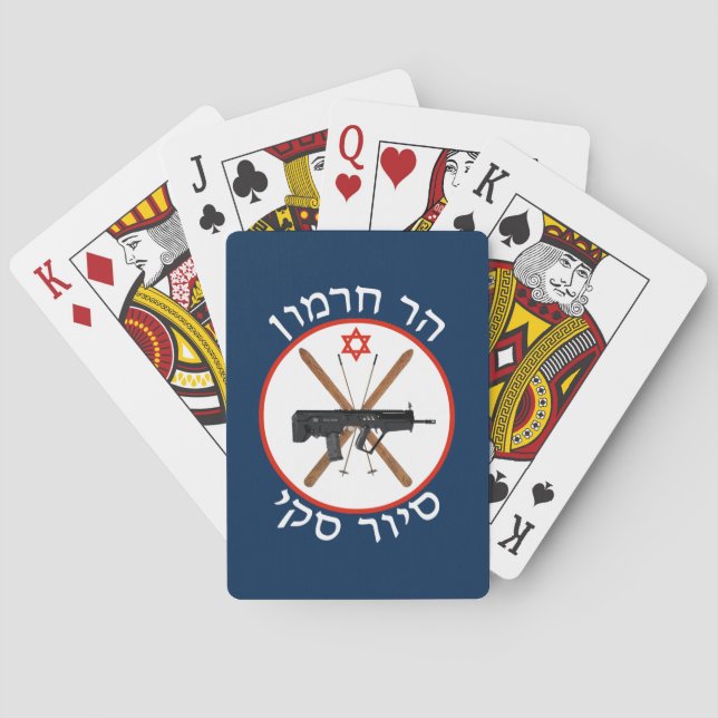 Mt. Hermon Ski Patrol Poker Cards (Back)