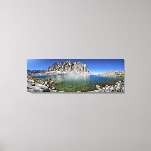 Mt Hitchcock Over Lower Hitchcock Lake - Sierra Canvas Print (Front)