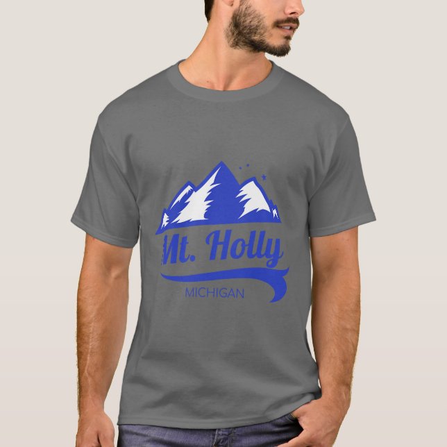 Mt Holly ski Michigan 1  T-Shirt (Front)