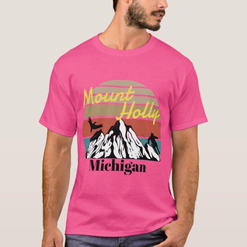 Mt Holly ski Michigan T_Shirt