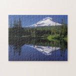 Mt. Hood And A Mirror Lake Jigsaw Puzzle at Zazzle