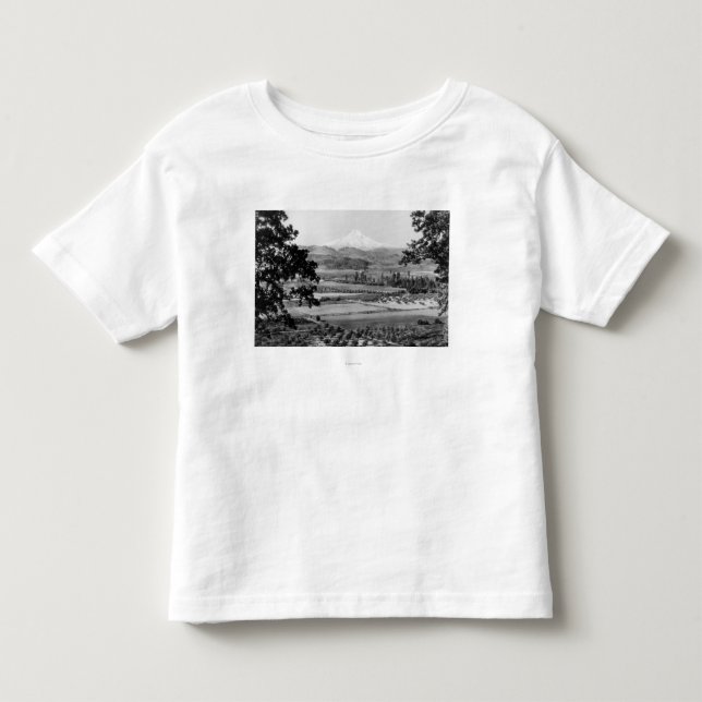Mt. Hood from Hood River Valley Photograph Toddler T-shirt (Front)