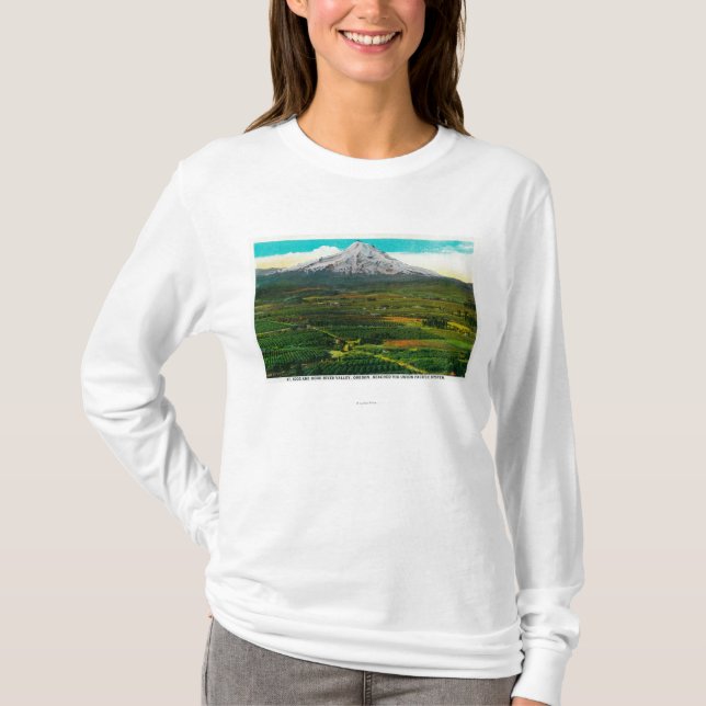 Mt. Hood from Hood River ValleyHood River, OR T-Shirt (Front)