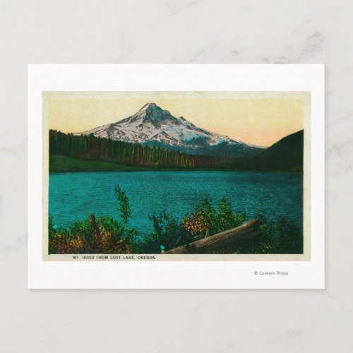 Mt Hood from Lost Lake ORMt Hood OR Postcard