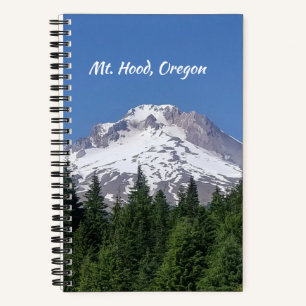 Mt. Hood from Mount Hood Ski Bowl Notebook