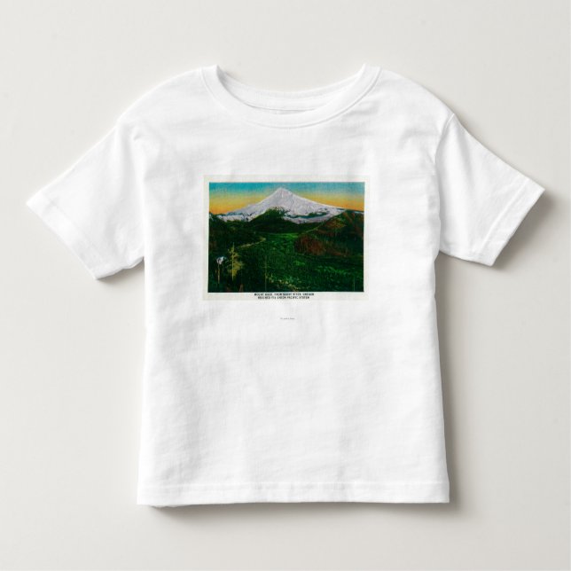 Mt. Hood from Sandy River, ORMt. Hood, OR Toddler T-shirt (Front)