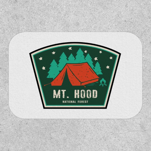 Mt. Hood National Forest Camping Patch (Front)