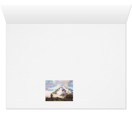 Mt. Hood Oregon Blank (Inside Horizontal (Bottom))