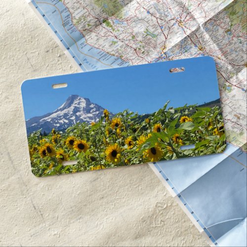 Mt Hood Oregon  License Plate