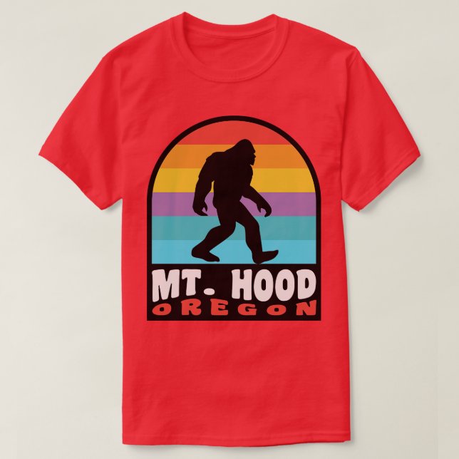 Mt Hood Oregon PNW T-Shirt (Design Front)