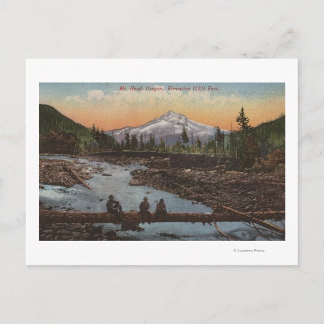 Mt. Hood, Oregon Postcard (Front)