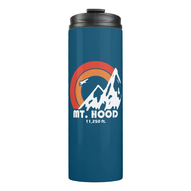 Mt. Hood Oregon Sun Eagle Thermal Tumbler (Front)