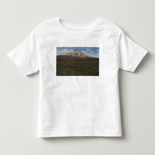 Mt. Hood, Oregon - View of Mountain from Hood 2 Toddler T-shirt (Front)
