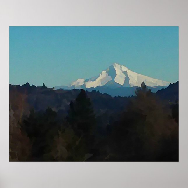 Mt. Hood Poster (Front)