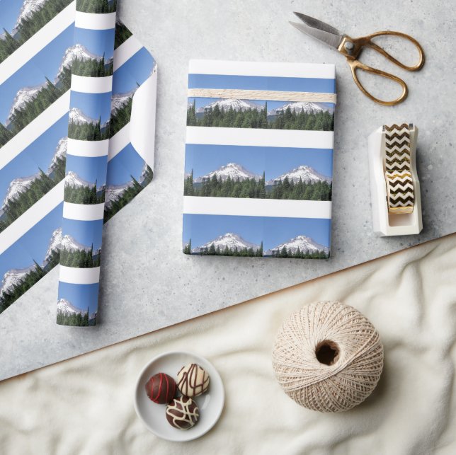 Mt. Hood Ski Bowl  Wrapping Paper  (Crafts)