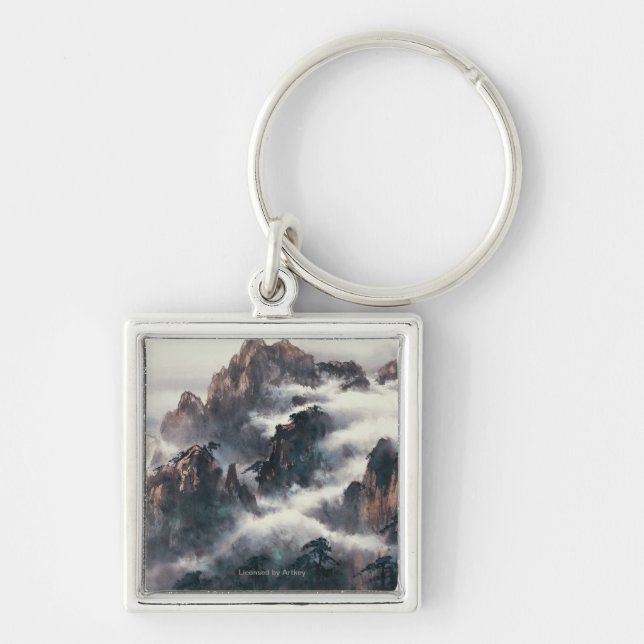 MT. HUANG SHAN KEYCHAIN (Front)