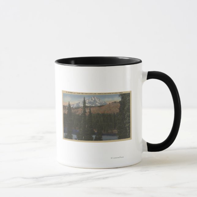 Mt. Jefferson, Oregon - View from Hunts Lake Mug (Right)