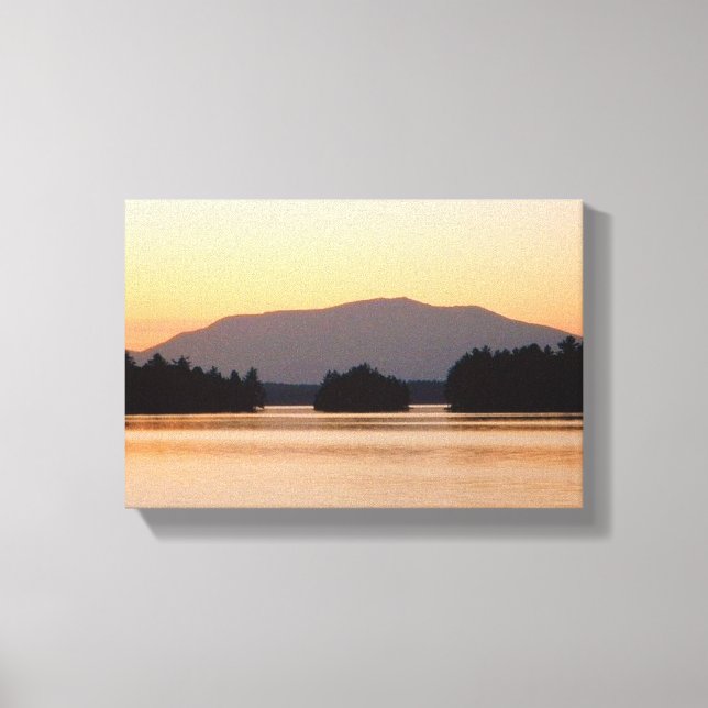 Mt. Katahdin Maine Canvas Print (Front)