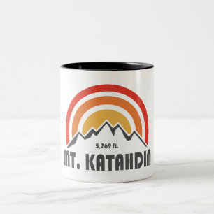 Mt. Katahdin Two-Tone Coffee Mug