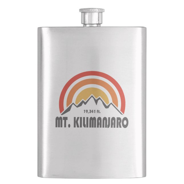 Mt. Kilimanjaro Flask (Front)