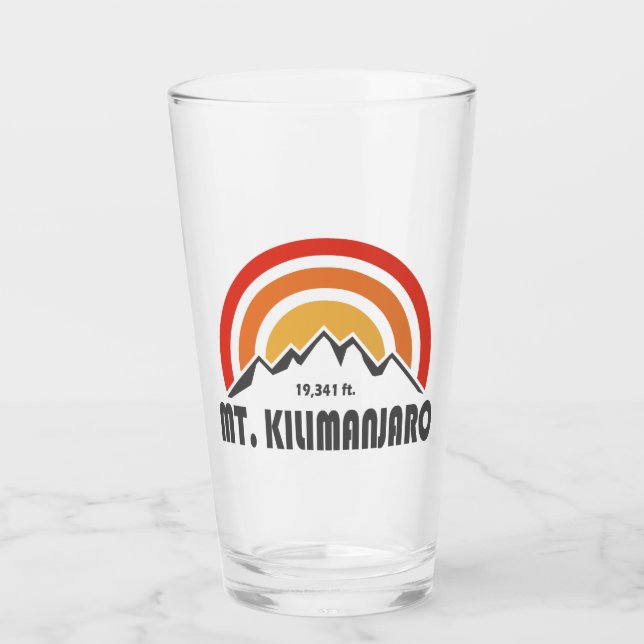 Mt. Kilimanjaro Glass (Front)